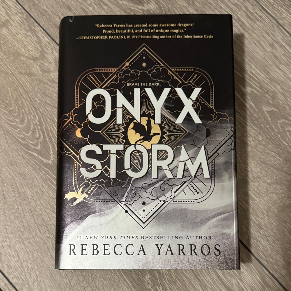 Onyx Storm Hardcover Book